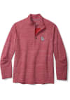 Main image for Tommy Bahama St Louis Cardinals Mens Red Play Action Long Sleeve 1/4 Zip Pullover