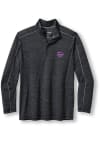 Main image for Tommy Bahama K-State Wildcats Mens Black Islandzone Player Long Sleeve 1/4 Zip Pullover