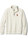 Main image for Tommy Bahama Illinois Fighting Illini Mens White Sport Tobago Bay Long Sleeve 1/4 Zip Pullover