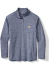 Main image for Tommy Bahama Notre Dame Fighting Irish Mens Navy Blue Play Action Long Sleeve 1/4 Zip Pullover