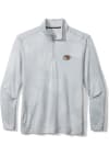 Main image for Tommy Bahama Kansas City Chiefs Mens Grey SPORT DELRAY FROND Long Sleeve 1/4 Zip Pullover