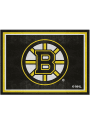 Boston Bruins 8x10 Plush Interior Rug