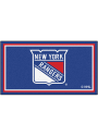 New York Rangers 3x5 Plush Interior Rug