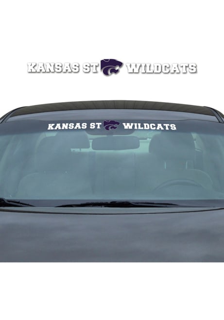 K-State Wildcats White Sports Licensing Solutions Windshield Decal