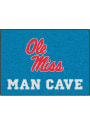 Ole Miss Rebels 34x42 Man Cave All Star Interior Rug