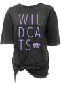 K-State Wildcats Womens Blake T-Shirt - Black
