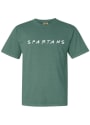 Michigan State Spartans Womens Wordmark Dots T-Shirt - Green