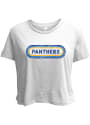 Pitt Panthers Womens Ombre Oval T-Shirt - White