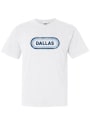 Dallas Women's White Ombre Oval Short Sleeve T-Shirt