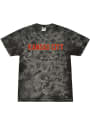 Kansas City Black Crystal Tie Dye Wordmark Short Sleeve T-Shirt
