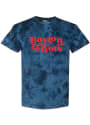 Dayton Flyers Womens Quinn Tie Dye T-Shirt - Navy Blue