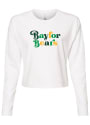 Baylor Bears Womens Funky Font T-Shirt - White