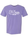 K-State Wildcats Womens Mom T-Shirt - Purple