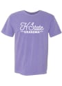 K-State Wildcats Womens Grandma T-Shirt - Purple