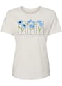 Cincinnati Womens Flower Squares T-Shirt - White