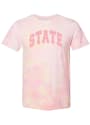 Michigan State Spartans Womens Natasha Tie Dye T-Shirt - Pink