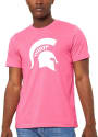 Michigan State Spartans Womens Classic T-Shirt - Pink