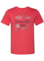 Louisville Cardinals Womens Mom T-Shirt - Red