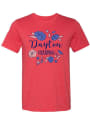 Dayton Flyers Womens Grandma T-Shirt - Red