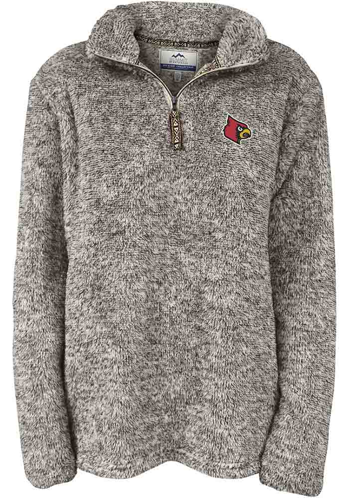 Louisville Cardinals Summit Sportswear Womens BLACK Whitney Long