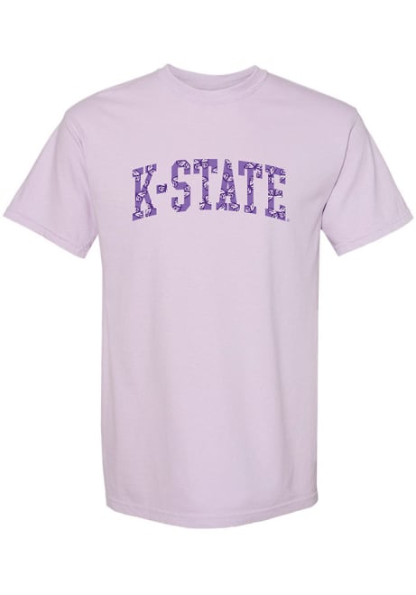 K-State Wildcats Butterfly Print Short Sleeve T-Shirt