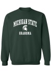 Main image for Michigan State Spartans Womens Green Grandma Crew Sweatshirt