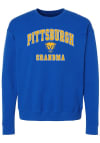 Main image for Womens Pitt Panthers Blue Summit Sportswear Grandma Crew Sweatshirt