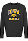 Main image for Womens Iowa Hawkeyes Black Summit Sportswear Grandma Crew Sweatshirt