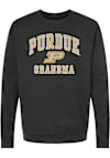 Main image for Womens Purdue Boilermakers Black Summit Sportswear Grandma Crew Sweatshirt