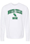 Main image for North Texas Mean Green Womens White Mom Crew Sweatshirt