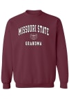 Main image for Missouri State Bears Womens Maroon Grandma Crew Sweatshirt