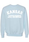 Main image for Kansas Jayhawks Womens Light Blue Classic Crew Sweatshirt