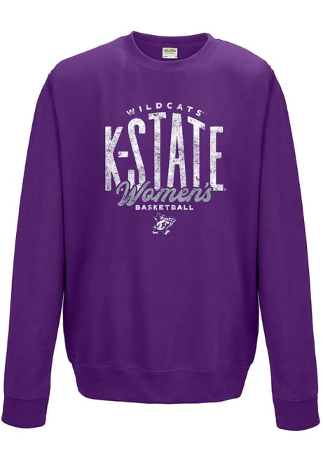 Womens Pink K-State Wildcats Jessie Crew Sweatshirt