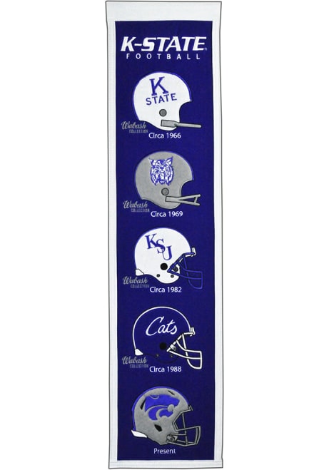 Purple K-State Wildcats 8x32 Fan Favorite Banner