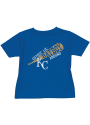 Kansas City Royals Toddler Blue Lil` Batboy T-Shirt