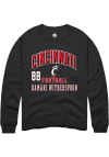 Main image for DaMari Witherspoon Rally Mens Black Cincinnati Bearcats NIL Arch Logo Player Crew