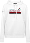 Main image for Levelwear Arizona Diamondbacks Womens White Adorn Breaker Hooded Sweatshirt