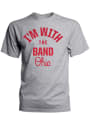 Ohio State Buckeyes With The Band T Shirt - Grey