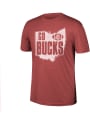Ohio State Buckeyes Go Bucks Triblend Fashion T Shirt - Red