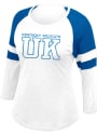 Kentucky Wildcats Womens Vintage Baseball T-Shirt -