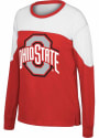 Ohio State Buckeyes Womens Freshman Primary Logo T-Shirt - Red
