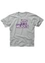 K-State Wildcats Toddler Grey Baby Cat T-Shirt