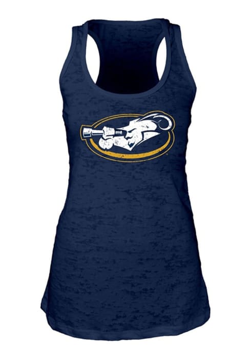 La Salle Explorers Juniors Navy Blue Pocket Burn Tank Top