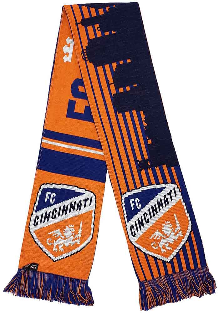 FC Cincinnati Skyline ORANGE Scarf - 1710063