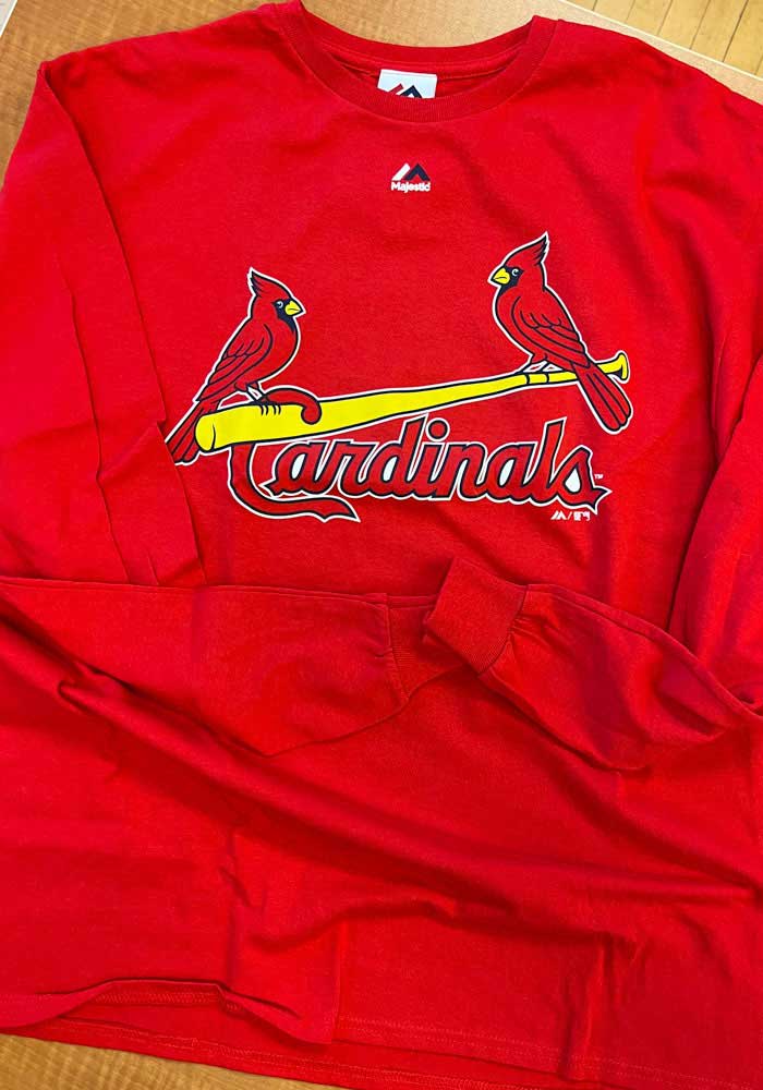 Majestic cardinals shirt best sale