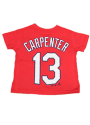 Matt Carpenter Outer Stuff STL Cardinals Toddler Red Screen Print Player T
