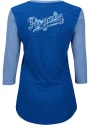 Majestic Kansas City Royals Womens Blue Above Average T-Shirt