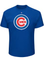 Majestic Chicago Cubs Blue Oversized Cap Logo Tee