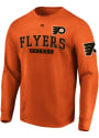 Philadelphia Flyers Majestic Keep Score T Shirt - Orange