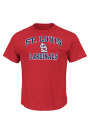 Majestic St Louis Cardinals Red Heart and Soul Tee